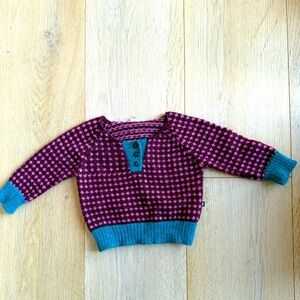 Oeuf brand baby alpaca sweater. 12m. SUPER soft.